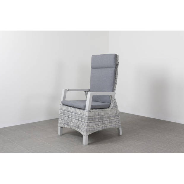 Darwin verstelbare stoelen + Kingstafel 180 x 100 cm.