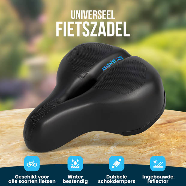 Strex Fietszadel - Unisex - Extra Comfortabel - Ventilerend