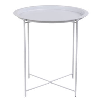 Baro salontafel hoektafel wit.