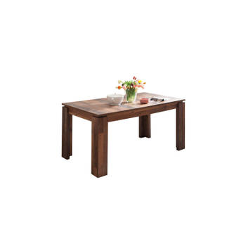 Universal eetkamertafel Oud hout decor.