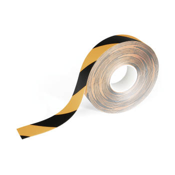 Durable DURALINE® vloer markering tape - 30 m - Geel/Zwart