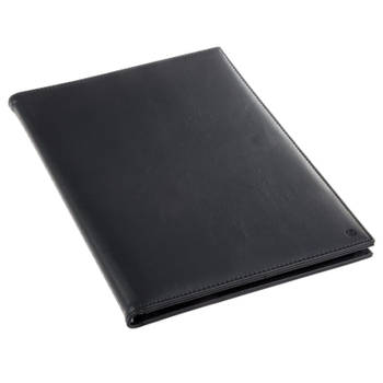 rillstab Portfoliomap met 20 hoezen Ambassador Luxe A4 zwart