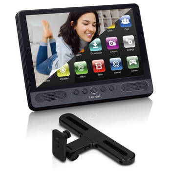 Tablet met DVD speler Lenco TDV1001BK Zwart