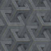 DUTCH WALLCOVERINGS Behang Onyx antraciet- en goudkleurig