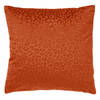 Dutch Decor - CHESSY - Kussenhoes met dierenprint 45x45 cm Potters Clay - oranje