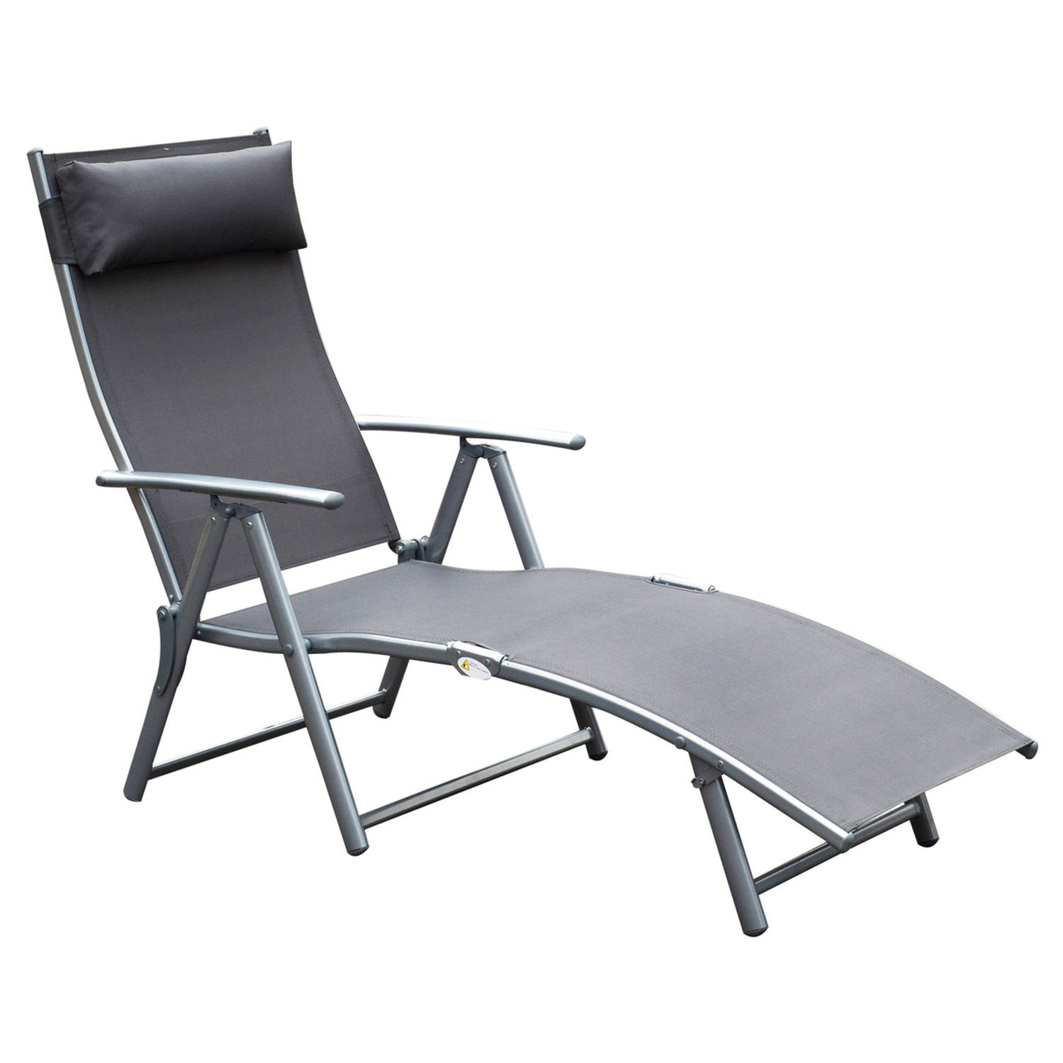kromme item Klacht Zonnestoel - Ligbed - Zonnebed - Ligbedden tuinmeubelen - Ligbed tuin -  Strandstoel - Relaxstoel - Verstelbare stoel | Blokker