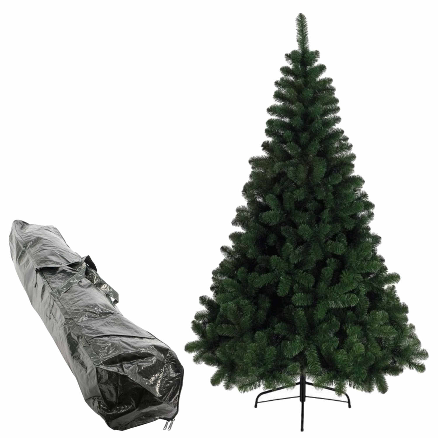Kunst Kerstboom Imperial Pine 120 Cm Inclusief Opbergzak Kunstkerstboom