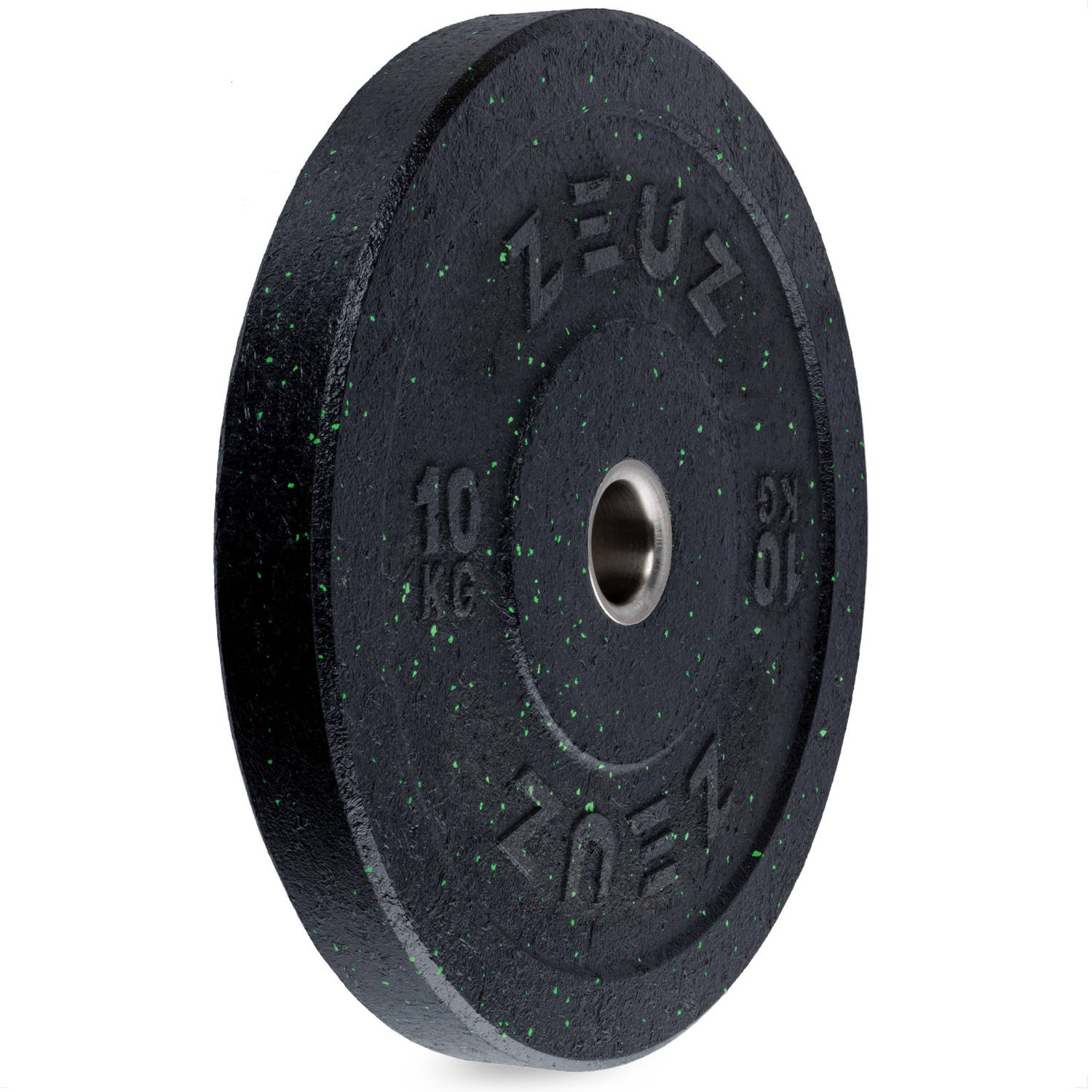 Zeuz® 1 Stuk Halterschijf 10 Kg Gewichten Set 10kg Bumper Plates Voor 50 Mm Halter Crossfit & Fitnes