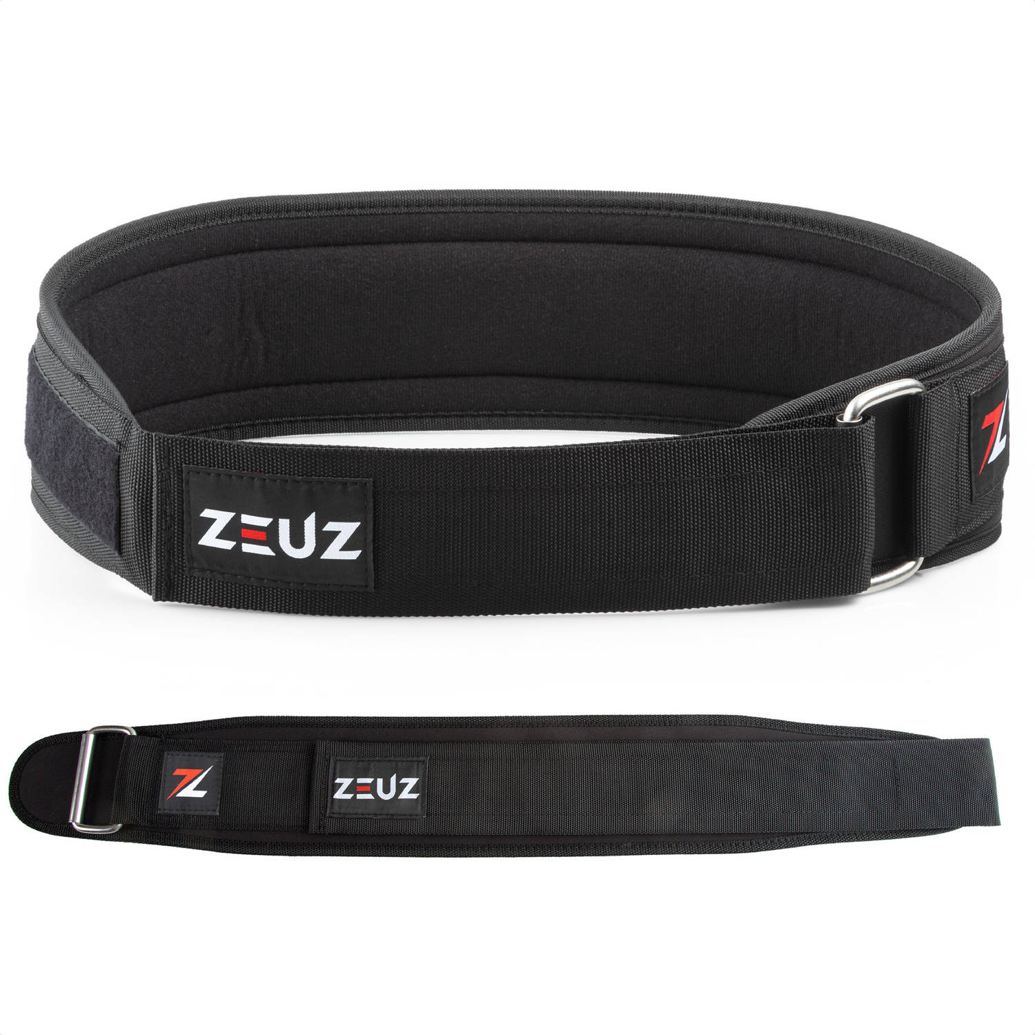 ZEUZ® Gewichthefriem voor Fitness & Crossfit - Olympic Lifting belt - Gewichtheffen - Brace - Maat S