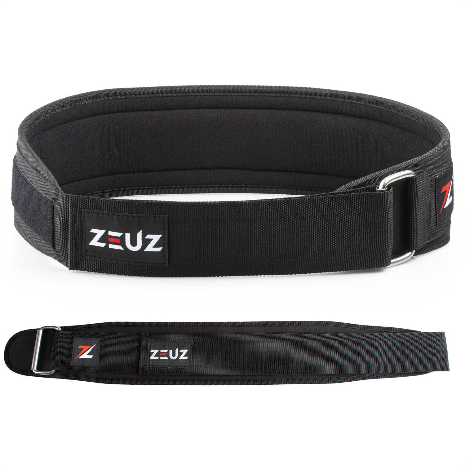 Zeuz® Gewichthefriem Voor Fitness & Crossfit Olympic Lifting Belt Gewichtheffen Brace Maat M