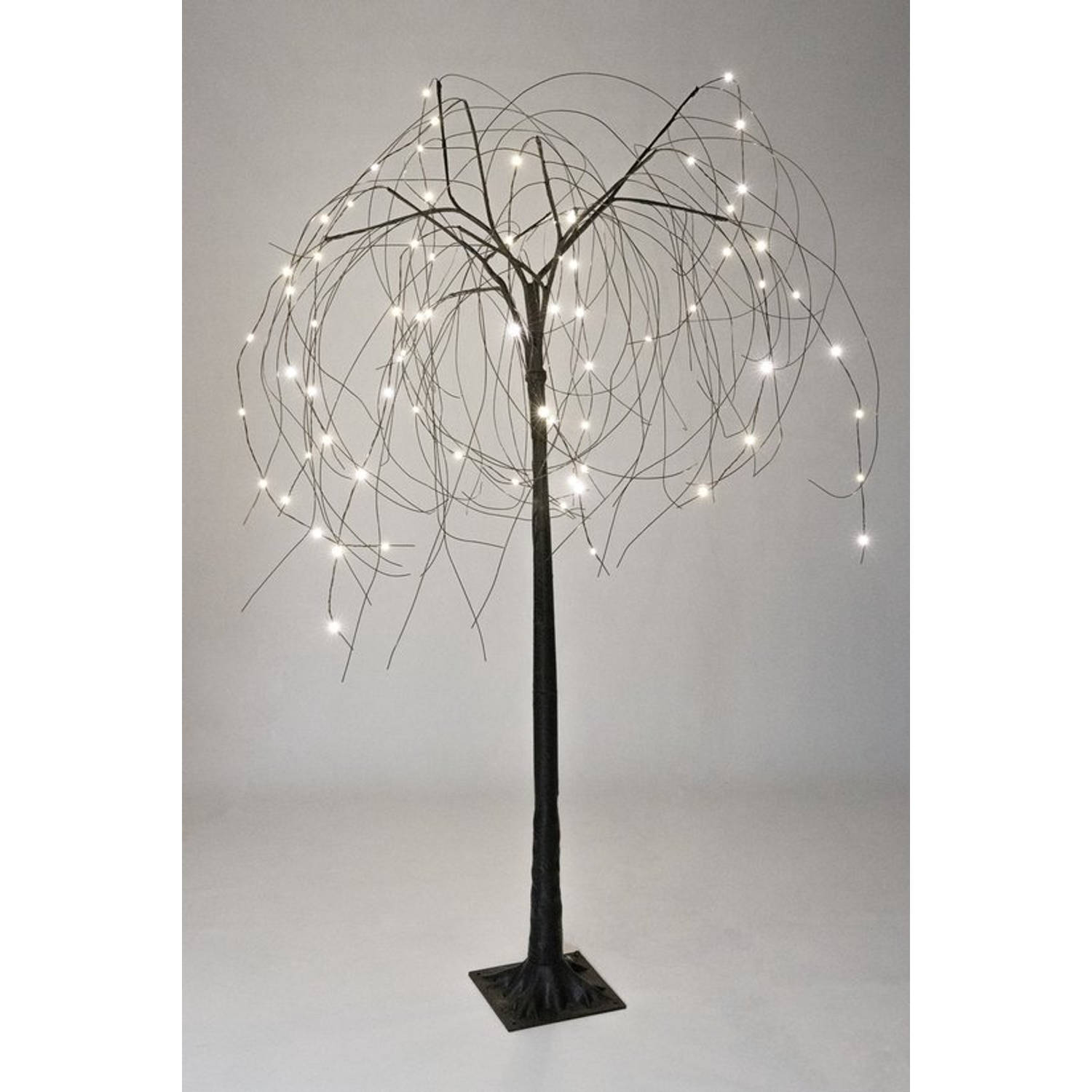 MaxxHome Decoratieve Kerstboom - Lichttak - Wilgenboom - 80cm - 72 LED - Warm wit licht