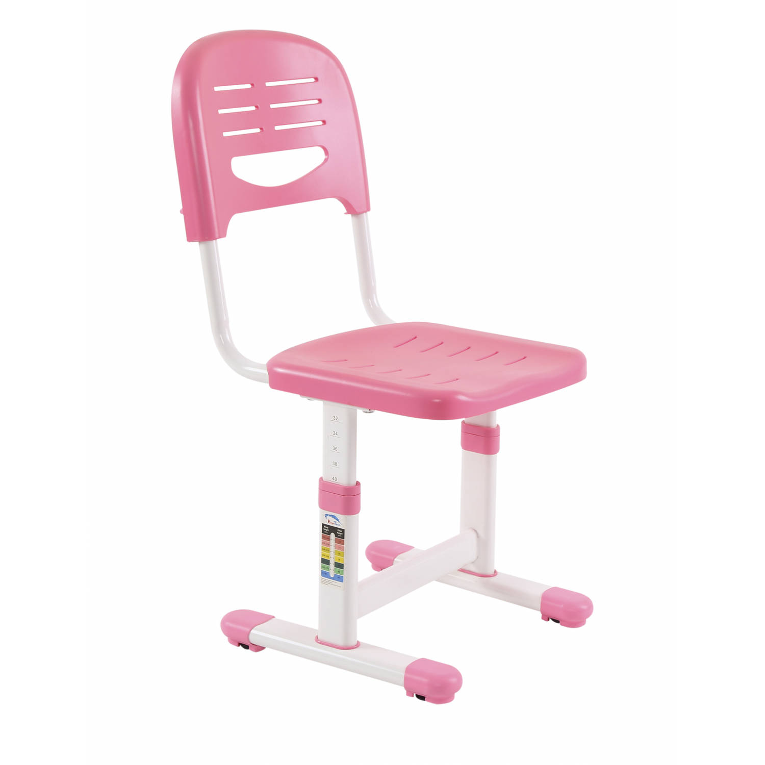 Bedelen Controverse In het algemeen Bureau met bureaustoel meisje - tekentafel - ergonomisch in hoogte  verstelbaar | Blokker