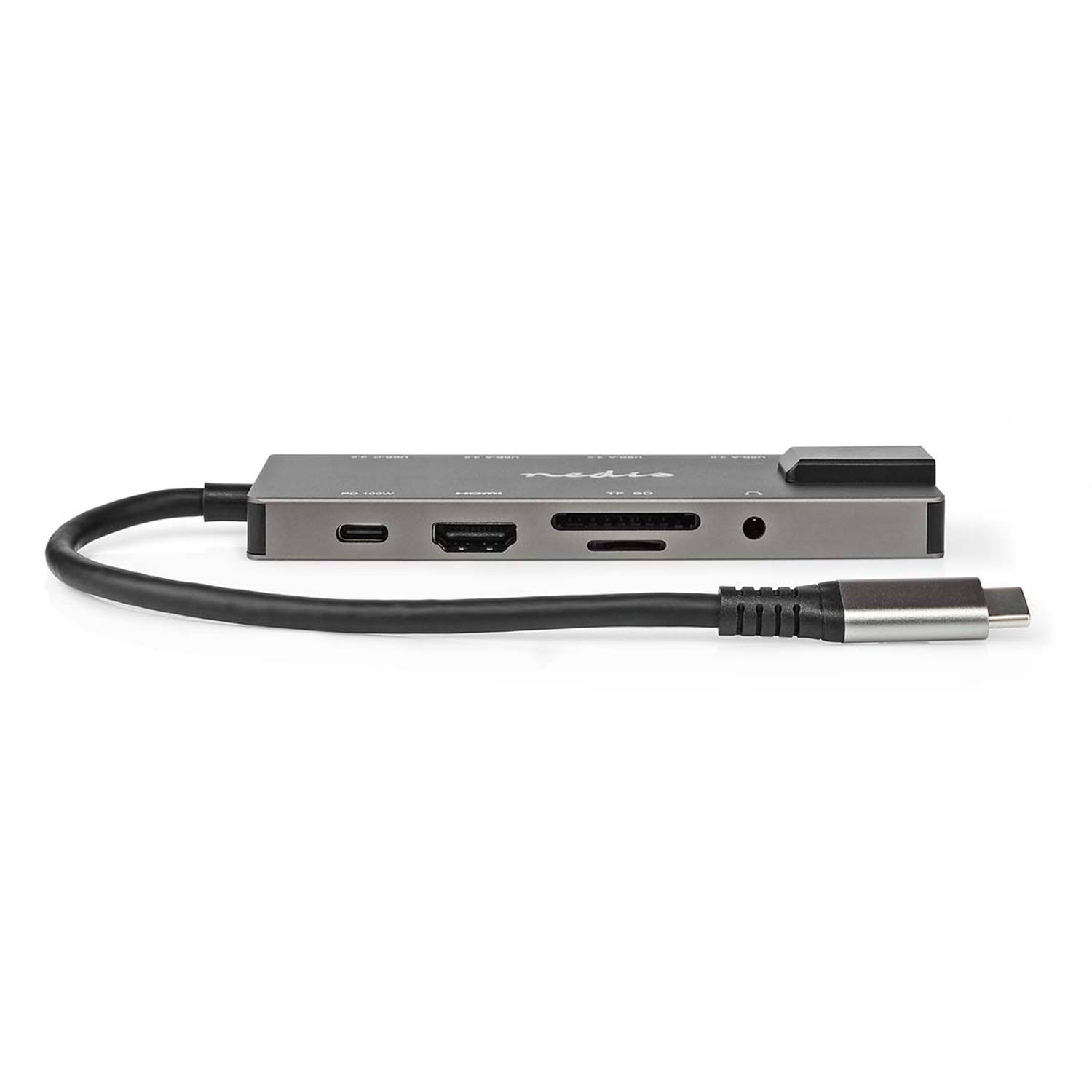 Nedis CCBW64775AT02 USB-adapter USB-C -USB-A, RJ45, HDMI, SD 0.2m