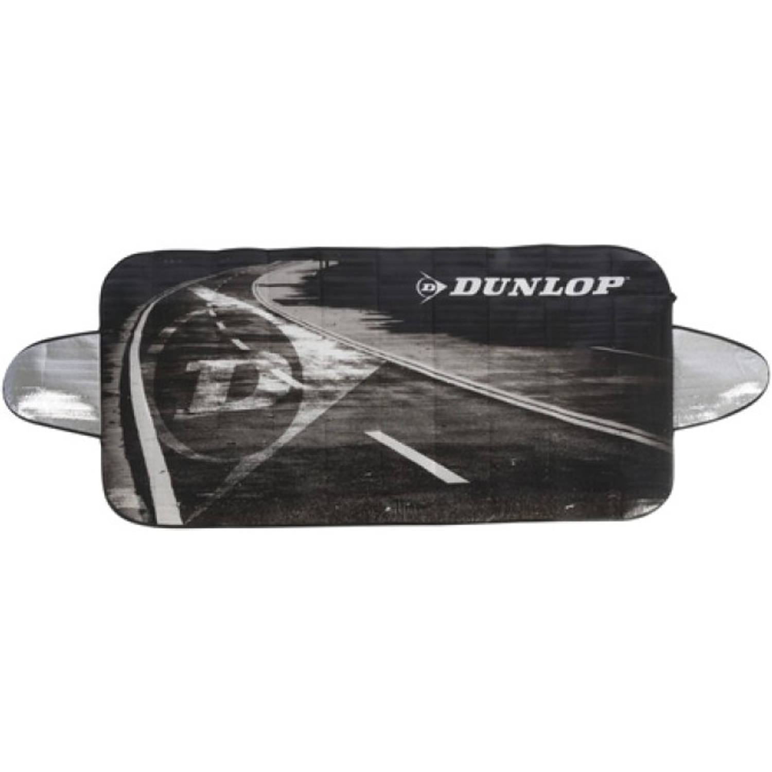 Dunlop anti-ijsdeken/zonnescherm 70 x 150 cm aluminium zilver
