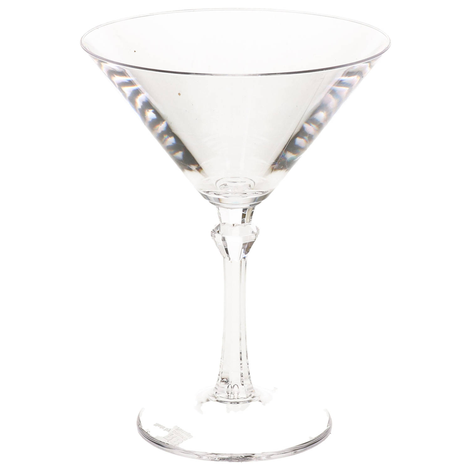 Onbreekbaar martini glas transparant 20 cl/200 ml - Cocktailglazen | Blokker