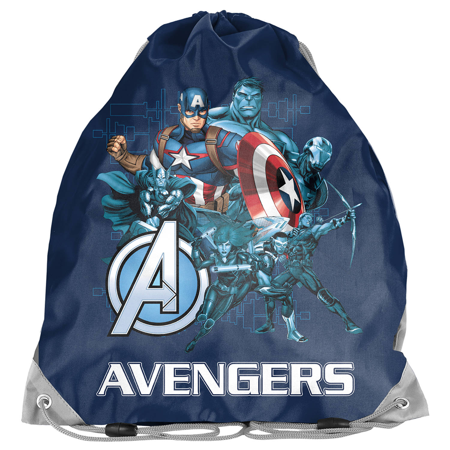 Marvel Avengers Gymbag, Mightiest Heroes 38 X 34 Cm Polyester