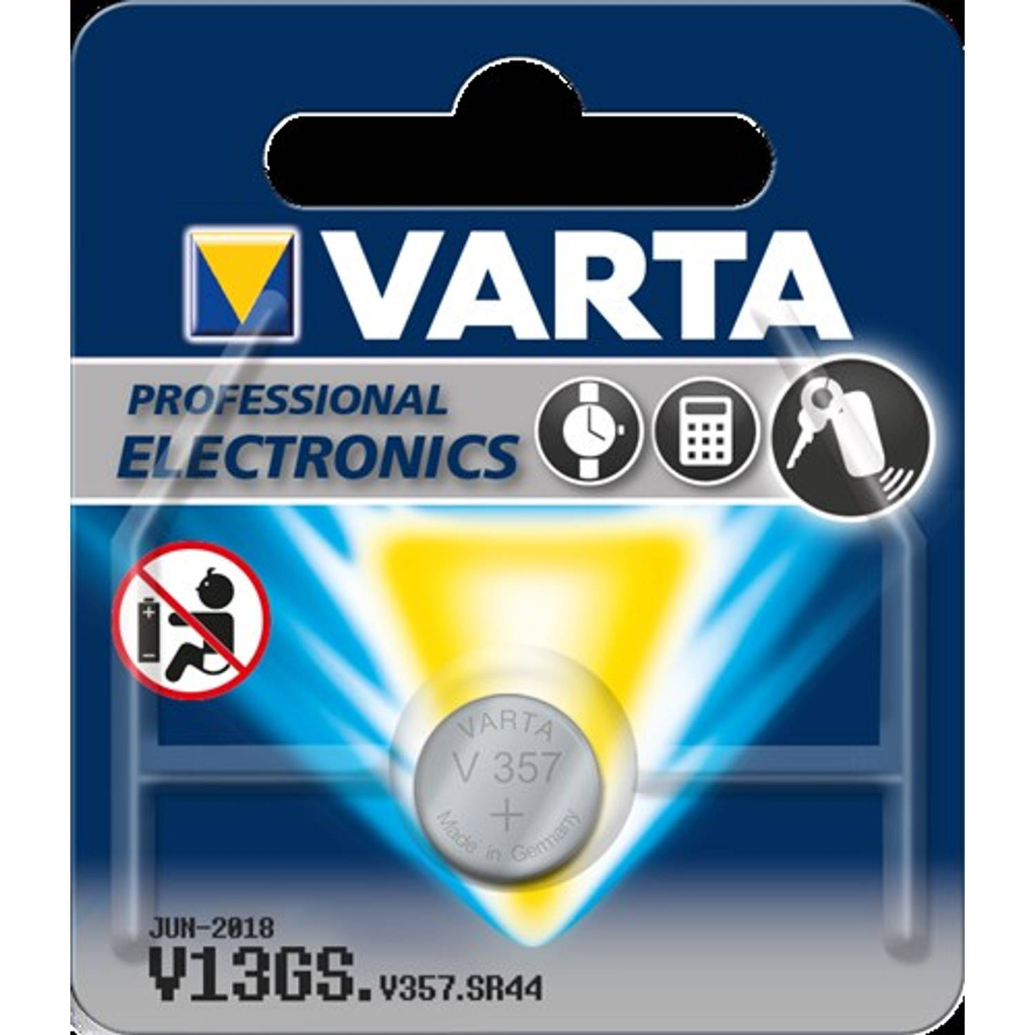 Batterij Varta Alkaline V13GS SR44
