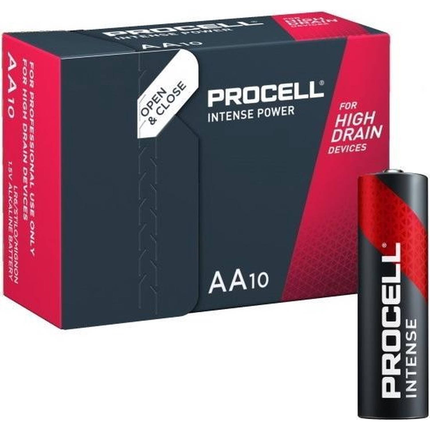 Procell Intense Alkaline AA / LR6 - 10 pack -