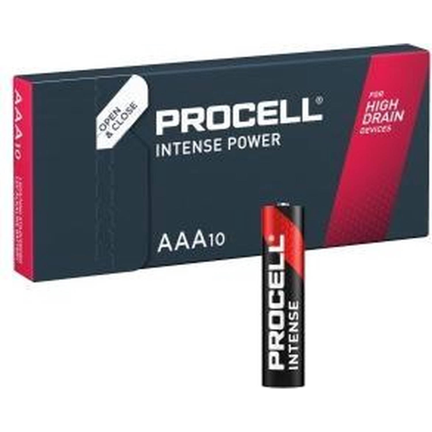 Procell Intense Alkaline AAA / LR03 - 10 pack -