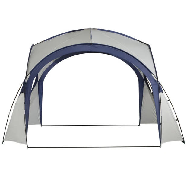 Partytent - Tuinpaviljoen - Paviljoen - 3,5 x 3,5 m - Cremewit - Tent - Shelter - Dome - Event shelter