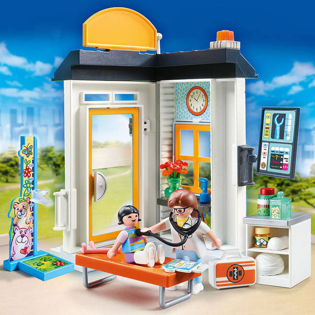 PLAYMOBIL City Life - Starterpack Kinderarts (70818)