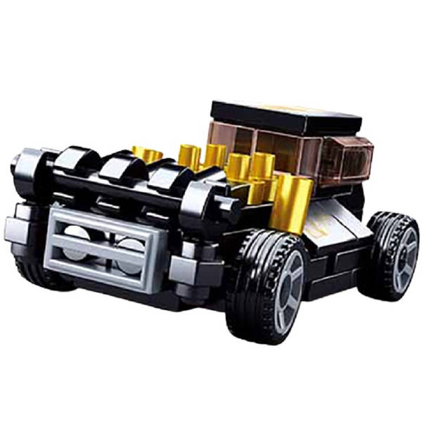 Sluban Power Bricks: Black Hod Rod (M38-B0801C)