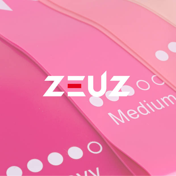 ZEUZ® - 5 Stuks Premium Weerstandsbanden – Resistance band - Bootybands – Weerstand elastiek