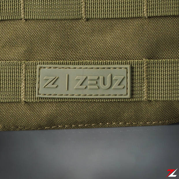 ZEUZ® Crossfit & Fitness Gewichtsvest 16,5 KG – Tactical Vest & Trainingsvest - Verstelbaar in Gewichten - Groen