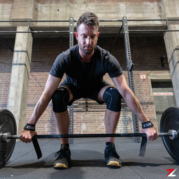ZEUZ® 2 Stuks Lifting & Weightlifting Straps voor Fitness & Crossfit Krachttraining – Gewichichtheffen & Deadlift