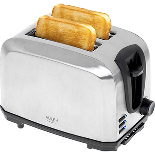 Top Choice - Broodrooster - Toaster met broodjesrooster - 1000 Watt