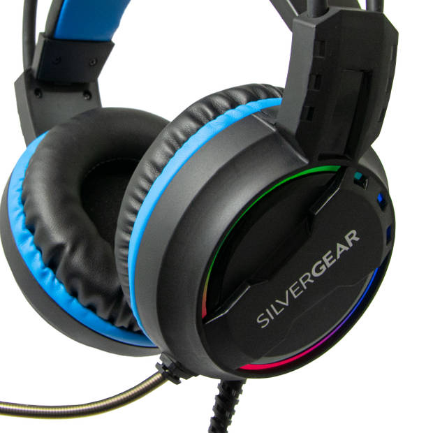 Gaming Headset met Microfoon - RGB LED-verlichting - Bedraad - Geschikt voor Playstation, Xbox en PC