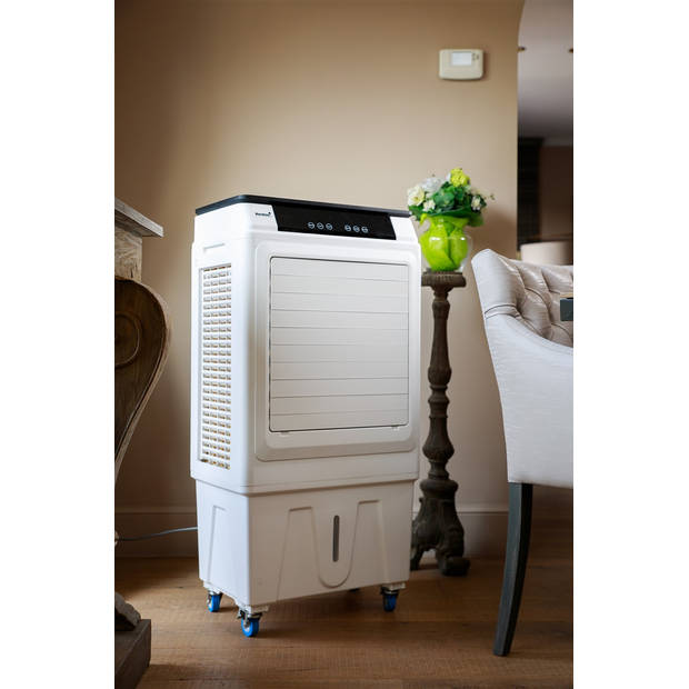 MaxxHome Mobiele Luchtkoeler – Coolstar Aircooler 18L – Ventilator 3in1 met koelelementen - zonder afvoerslang