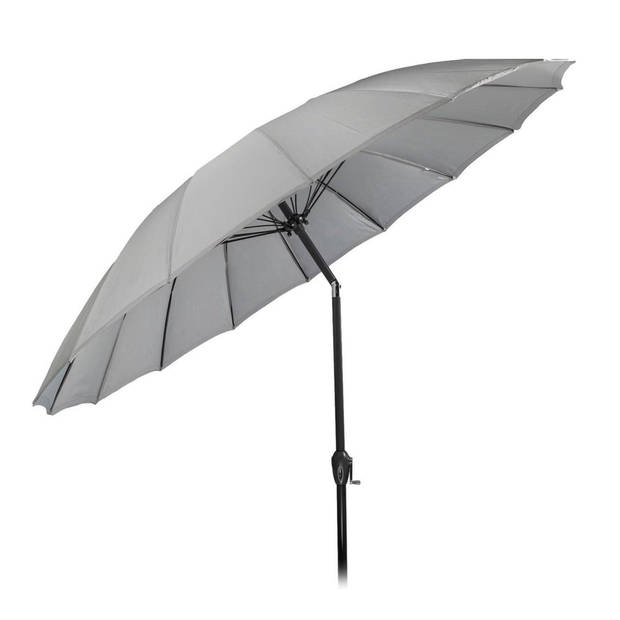 MaxxGarden Shanghai Parasol - Luxe Tuin en Balkon Parasol - 270 cm (antraciet)