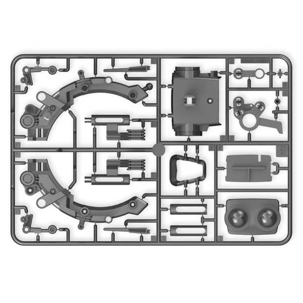 Velleman KSR19 robot kit 5 in 1 instelbaar