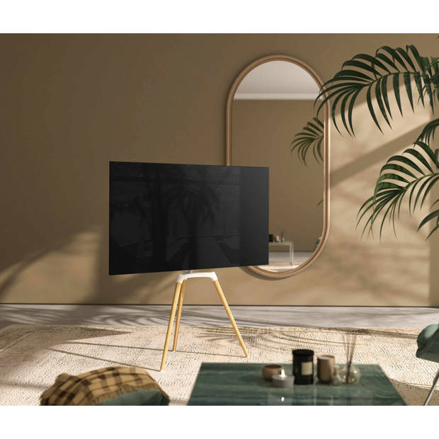 Tv statief standaard schilders ezel design studio - beeldscherm draaibaar - tot 65 inch
