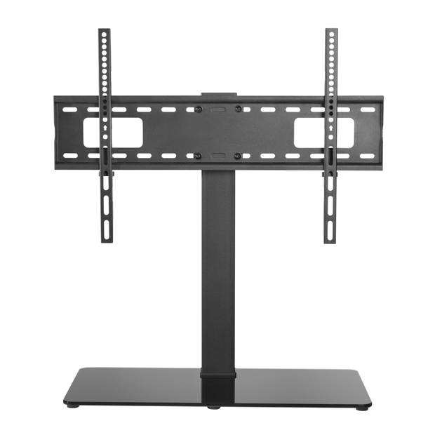 TV standaard - tv statief - tv voet - tafelmodel - draaibaar - hoogte verstelbaar 67 cm tot 79 cm