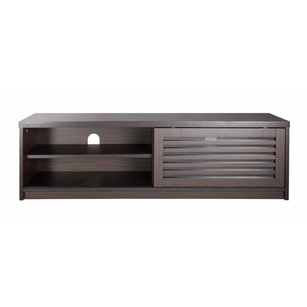 TV kast dressoir modern - TV meubel - louvre schuifdeuren - 120 cm breed