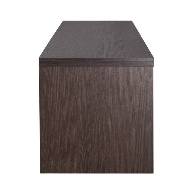 TV kast dressoir modern - TV meubel - louvre schuifdeuren - 120 cm breed