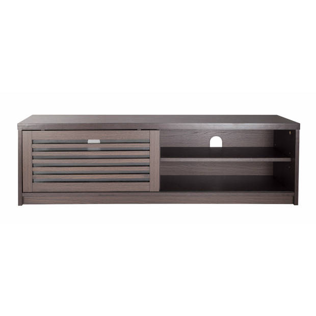 TV kast dressoir modern - TV meubel - louvre schuifdeuren - 120 cm breed