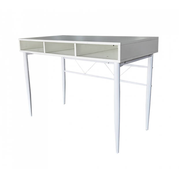 Bureau Stoer - sidetable hal of gang - industrieel moderne stijl - wit