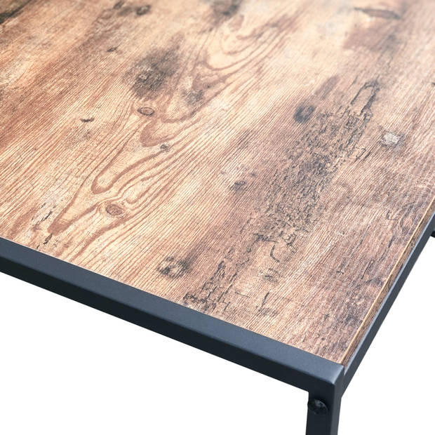 Bureau Stoer - laptoptafel - computertafel - sidetable - industrieel design - 100 cm breed