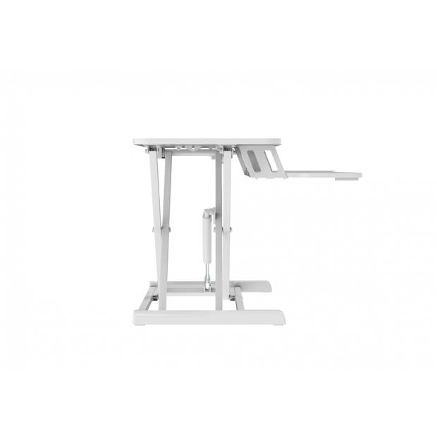 Bureau zit sta verhoger ergonomisch - werkstation hoogte verstelbaar - 80 cm breed