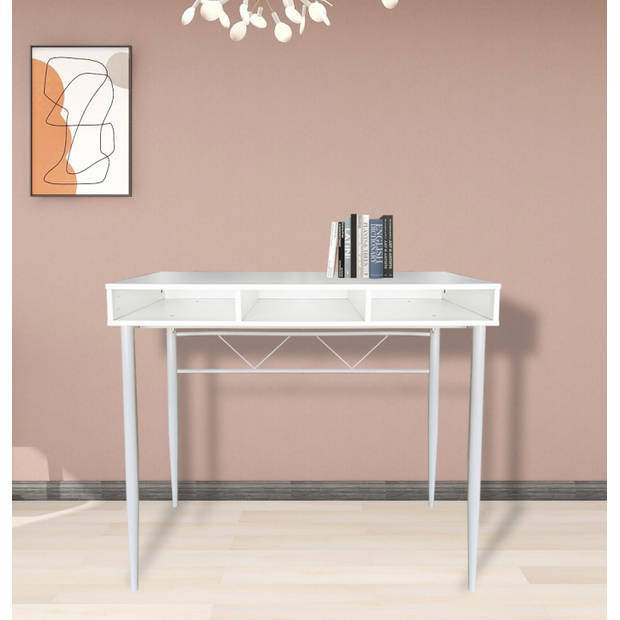 Sidetable - consoletafel - hal dressoir - wandtafel - wit