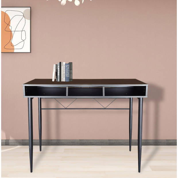 Sidetable - consoletafel - hal dressoir - wandtafel - zwart