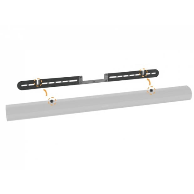 Wandbeugel compatibel met Sonos® Arc soundbar - muurbevestiging