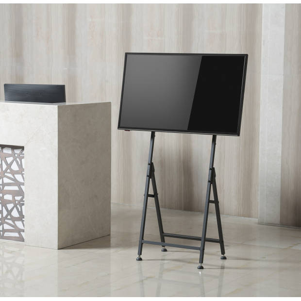 Tv standaard inklapbaar - whiteboard standaard - tot 55 inch scherm