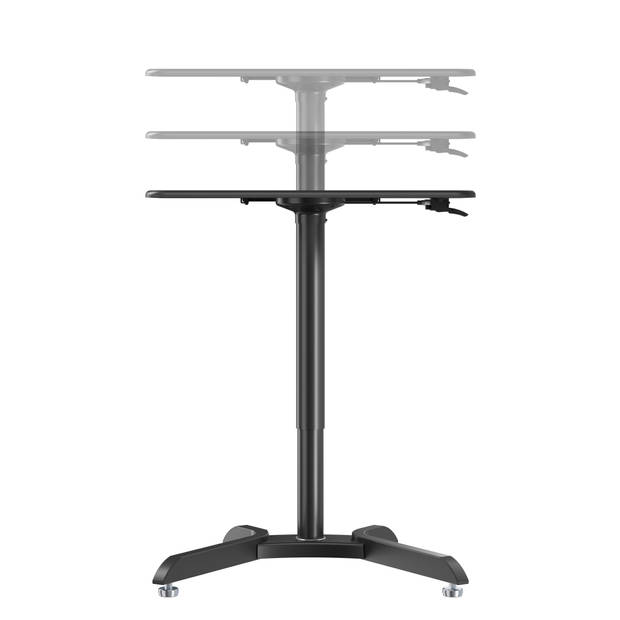 Bureau zit sta verstelbaar - laptoptafel - lessenaar - werkblad 71 cm x 50 cm