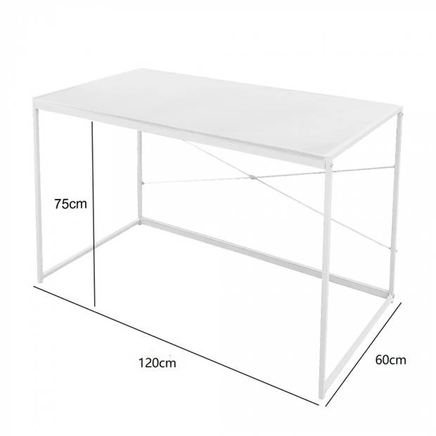 Bureau Stoer - laptoptafel - computertafel - 120 x 60 cm