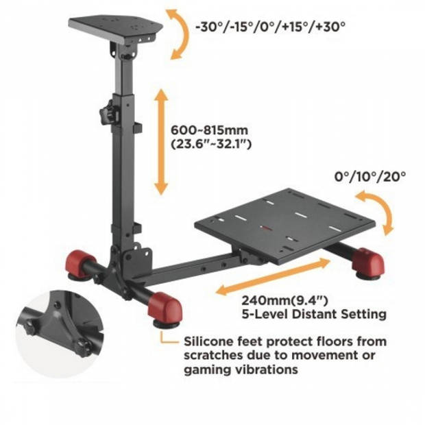 Wheel stand - racestuur standaard houder - race cockpit - logitech - thrustmaster - fanatec