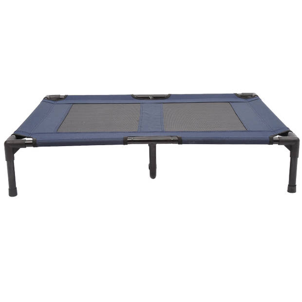 Honden Ligbed - Hondenbed Stretcher - Hondenstretcher - Hondenkussen - Portable Draagbaar - 92 x 76 x 18 cm - Blauw